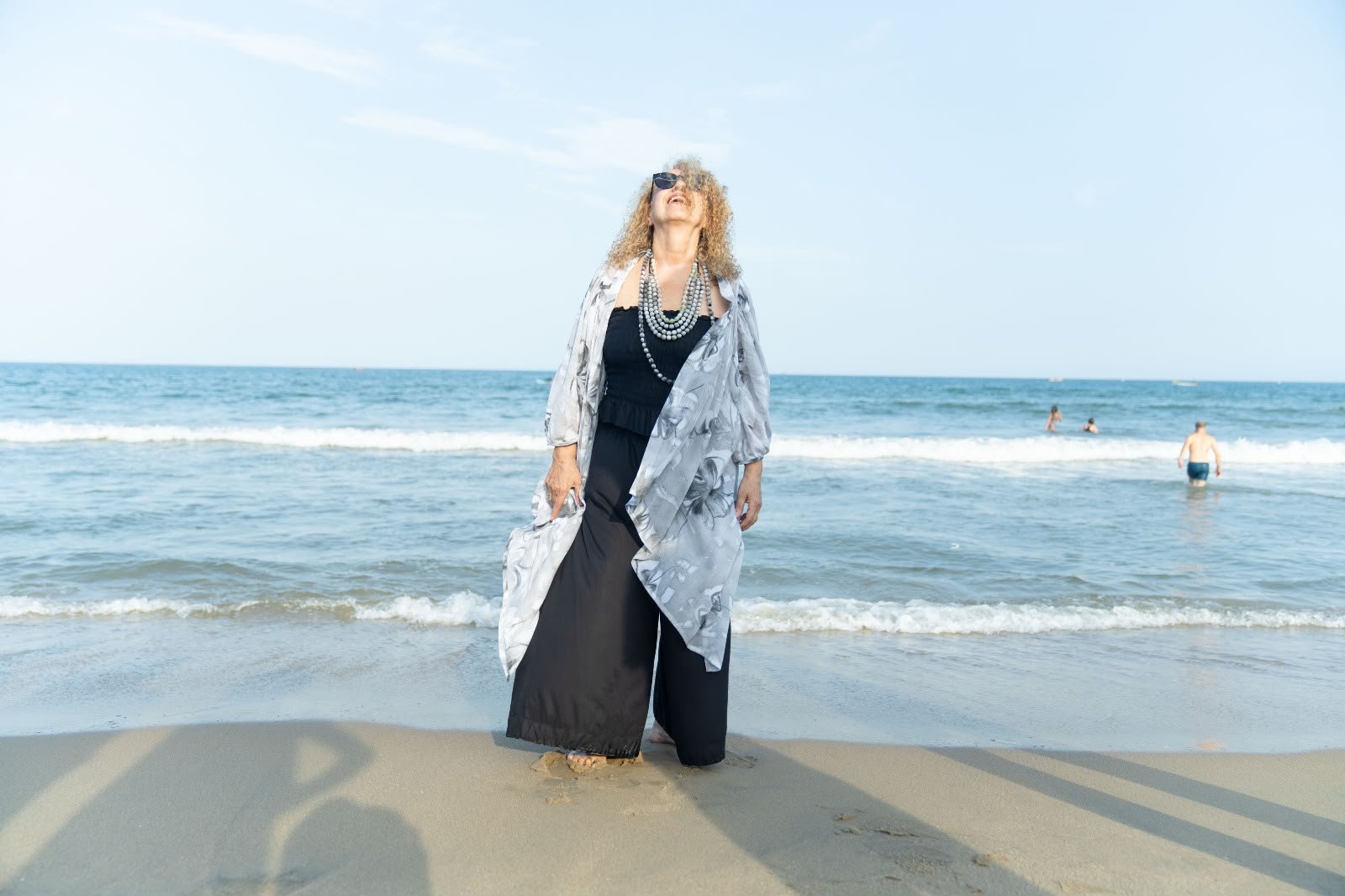 Sleeved Cotton Poncho